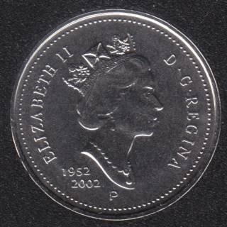 2002 - 1952 P - NBU - Canada 5 Cents
