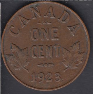 1923 - VF - Canada Cent