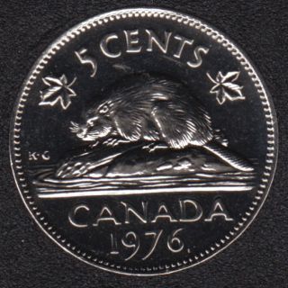 1976 - Proof Like - Canada 5 Cents