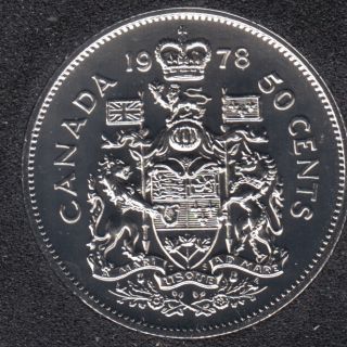 1978 - NBU - Square Jewels - Canada 50 Cents