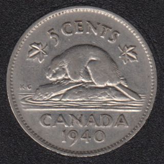 1940 - Canada 5 Cents