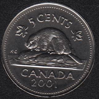 2001 P - NBU - Canada 5 Cents
