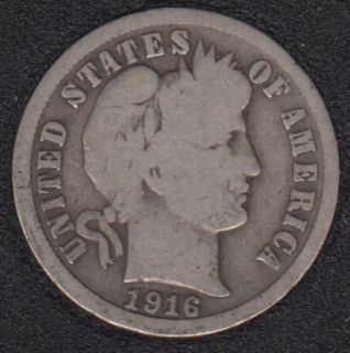 1916 - Barber - 10 Cents