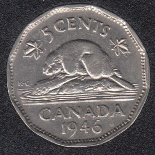 1946 - Canada 5 Cents