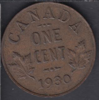 1930 - VF/EF - Canada Cent
