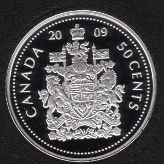 2009 - Proof - Silver - Canada 50 Cents