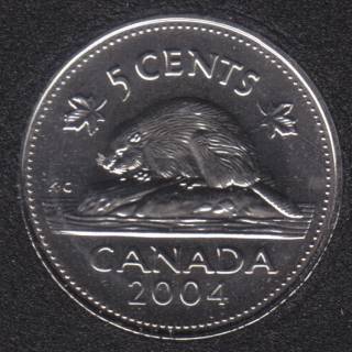 2004 P - NBU - Canada 5 Cents