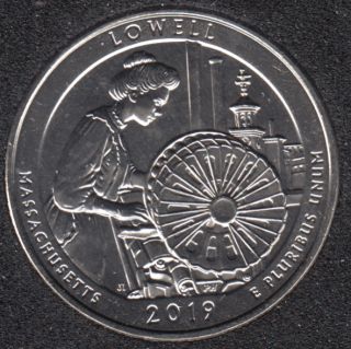 2019 S - Lowell - 25 Cents