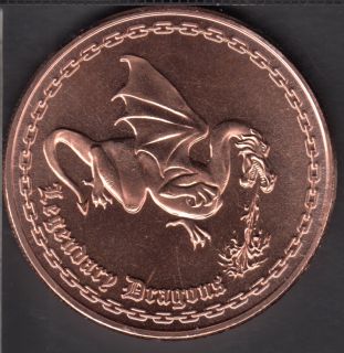 Dragon- 1 oz .999 fine Copper