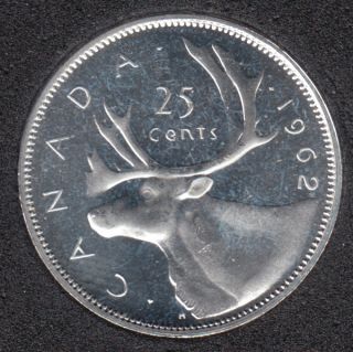 1962 - Proof Like - Canada 25 Cents