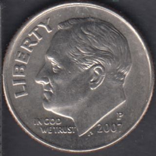 2007 P - Roosevelt - B.Unc - 10 Cents