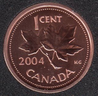 2004 P - Specimen - Canada Cent