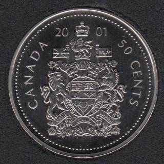 2001 P - Specimen - Canada 50 Cents