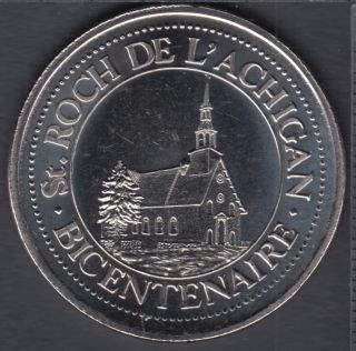 Sainte-Mélanie - 1988 - 1938 - 50° de la Caisse Populaire - $1 Trade Dollar
