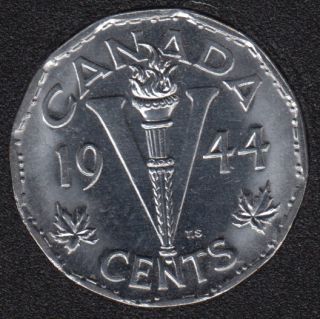 1944 - B.Unc - Canada 5 Cents