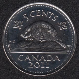 2011 - B.Unc - Canada 5 Cents