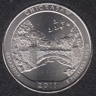 2011 D - Chickasaw - 25 Cents