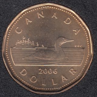 2006 - B.Unc - Canada Loon Dollar
