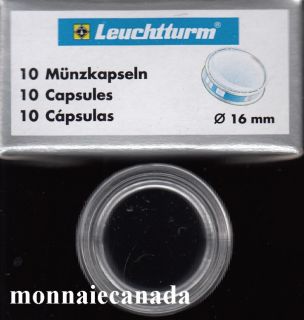 COIN CAPSULES 16 MM