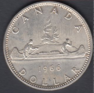 1966 - Canada Dollar Argent