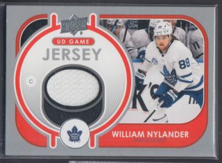 GJ-WN - William Nylander - Toronto Maple Leafs - UD Game Jersey