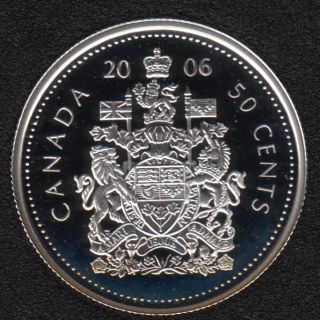 2006 - Proof - Argent - Canada 50 Cents