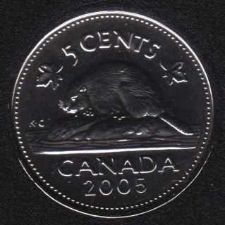 2005 P - NBU - Canada 5 Cents