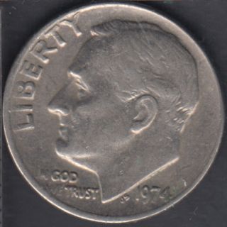 1974 - Roosevelt - 10 Cents