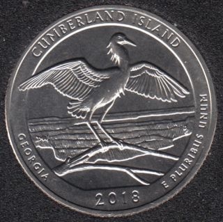 2018 S - Cumberland Island - 25 Cents