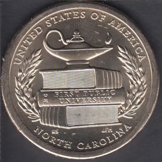 2021 P - B.Unc - North Carolina - Dollar