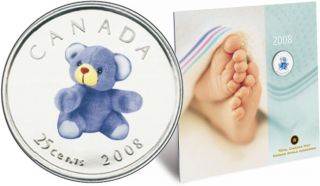 2008 -  *BABY GIFT SET* WITH 25 CENT COLORED