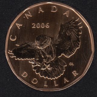 2006 - Specimen - Snowy Owl - Canada Dollar