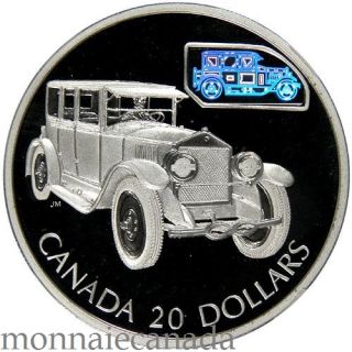2002 - $20 - Sterling Silver Transportation - The Gray-Dort