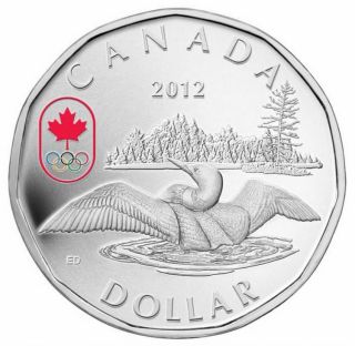 2012 -Lucky Loonie - $1 Fine Silver Coin
