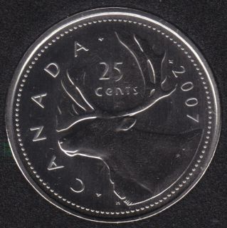 2007 - Specimen - Canada 25 Cents