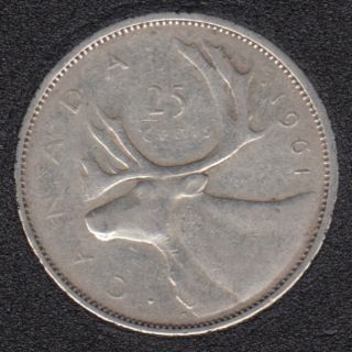 1961 - Canada 25 Cents