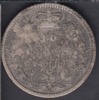 1880 H - Canada 10 Cents