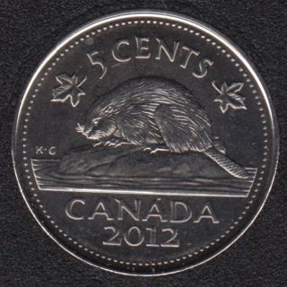2012 - B.Unc - Canada 5 Cents