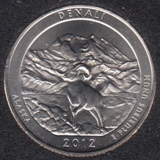 2012 P - Denali - 25 Cents