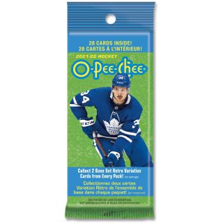 Upper Deck - O-Pee-Chee Hockey 2021-22 - 1 Gros Paquet de 28 Cartes - (Fat Pack)
