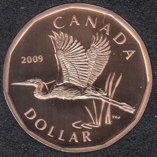 2009 - Specimen - Blue Heron - Canada Dollar