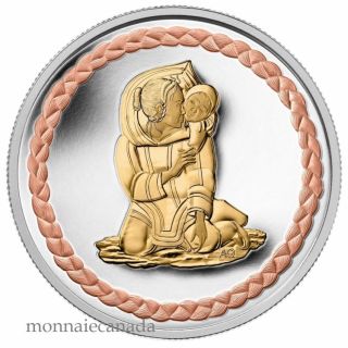 2011 - $3 - Family Scene Fine Silver Coin