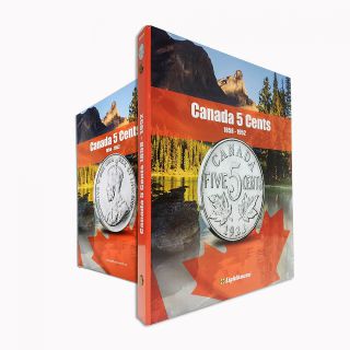 VISTA BOOK CANADA 5 CENTS VOL. 1 1858 - 1952