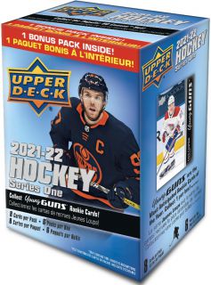 2021-22 Upper Deck - Series 1 Hockey Blaster Box