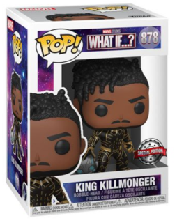 Marvel Studio - What If ..? - King Killmonger #878 - Funko Pop!